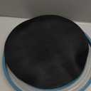 WENWELL Large Microwave Splatter Cover & Silicone Mat,12 Inchs Vented Collapsible Guard dish Plate lid & Round Kitchen Mat for food