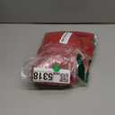 Red Christmas Tree Skirt, 32 Inch Mermaid Scale Wave Pattern Knitted Xmas Tree Skirt, Rustic Christmas Holiday Decoration.