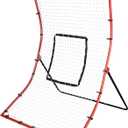 Franklin Sports Baseball Rebounders + Pitchback Nest - Pitch Return Trainer + Rebound Net with Attachable Pitching Target- All Angle Fielding Rebound Net for Grounders + Pop Flies, 68 x 44