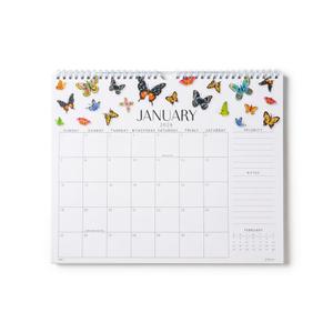Jotsome Wall Calendar 2026, Aesthetic Monthly Wall Calendar From Now to December 2026 14.2x11.2 inch, Wall Decoration in Home and Office for Easy Organizing, Gift for the Holidays (Floral)
