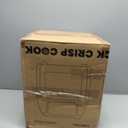 CHEFMAN Multifunctional Digital Air Fryer+ Rotisserie, Dehydrator, Convection Oven, 17 Touch Screen Presets Fry, Roast, Dehydrate, Bake, XL 10L Family Size, Auto Shutoff, Large Easy-View Window, Black