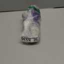 XiongXiongLe Purple White Long Wig Cosplay Women Costume Hair Wigs with Two Braids for Female Adult Cos Anime Game Party Halloween Christmas Comic