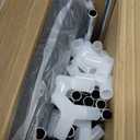 9 Tier Shoe Rack with Cover, 28-35 Shoes, 22" Wide *12" Deep *62.2" Tall, Larger Shoe Rack Organizer, Storage Cabinet with Dustproof Cover Black for Closet Entryway Garage