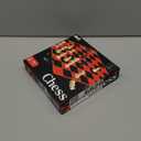 HI-Q Classic Chess Board Game  Educational Strategy Set for Kids, Adults & Beginners  Standard Style Pieces with Folding Board  Family Game Night