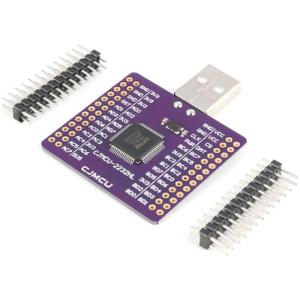 FT2232HL Dual Channel UART USB Universal Serial Adapter FIFO SPI I2C JTAG RS232 RS422 RS485 Compatible with UHCI OHCI EHCI Host Controller