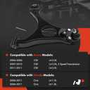 A-Premium Front Right Lower Control Arm, with Ball Joint & Bushing, Compatible with Honda Civic 2006-2011, Acura CSX 2006-2011