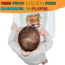 Faivykyd Potty Training with Firefighting Target, Cute Fireman Pee Light, Funny Potty Training Toilet Light for Toddler Boys