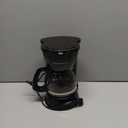 Elite Gourmet EHC4128 Automatic 4-Cup Brew & Drip Coffee Maker with Pause N Serve, Glass Carafe, Reusable Filter, On/Off Switch, Keep Warm, Water Level Indicator, Black