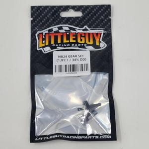 LGRP Little Guy Racing Parts MR24 Billet Transmission Gear Set (1.91:1/34% OD) Overdriven Specific for LGRP MR24 Billet Transmission - (Spur Gear Not Included) LGMR2404