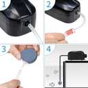 Uniclife Aquarium Air Pump Dual Outlet Fish Tank Aerator with Accessories for 5-200 Gallon Tank