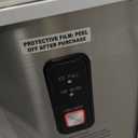 Antarctic Star Nugget Ice Makers Countertop with Self-Cleaning, 35lbs/24H, Portable Sonic Ice Maker Machine with Handle/Basket/Scoop for Home, Kitchen, Office, Camping(Stainless Steel Silver)