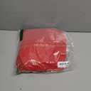 XXTAXN Women's Sexy Wrap V Neck Long Sleeve Flowy Hem A Line Ruched Waist Corset Mini Dress, S, Red