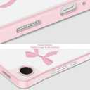 Case for Samsung Galaxy Tab A11+ Plus 11 Inch 2026 / A9+ Plus 2023, Slim Shockproof Clear Transparent Back Protective Cover with Pen Holder,Auto Wake/Sleep, Pink