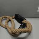 Climbing Rope Gym Workout - 10FT 15FT 20FT 25FT 30FT 35FT Heavy Duty Jute Thick Ropes for Adults Strength Training Outdoor Tree Swing Indoor Home Fitness Exercise - 1.5 Inch