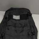 MOZETO TSA Approved Carry On Backpack, Extra Large Tactical Travel Backpack for Men, Airplane Approved Weekender Bag, Water Resistant Lightweight Laptop Daypack for Flight, Black