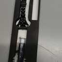 GELISHI Compatible with Galaxy Watch 8 Band 40mm 44mm for Women, Stainless Metal Slim Bands for Galaxy Watch 8 Classic 46mm (Black)