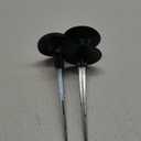 2PCS Metal Garden Hose Guide Spike, Hose Guides for Garden Heavy Duty, Cast Iron Garden Hose Guides for Outside, Rustproof Coated Hose Guide Stakes for Lawn & Yard, Plant & Flower Bed Protection