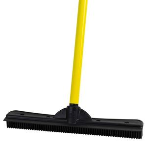 Amazon.com: FURemover Original Pet Hair Rubber Broom with Squeegee, with 58" Telescopic Handle for Carpet, Tile and Hardwood : Everything Else