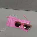 Polarized Baby Sunglasses With Strap - Unbreakable Flexible Infant Sunglasses For Toddlers Newborns 0-24 Months (Transparent Pink)