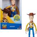 Mattel Disney and Pixar Toy Story Large Action Figure, Posable Woody Collectible in Signature Sheriff Look with Removable Hat, 12-inch Scale, 12.25 inch