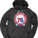 Blue 84 NBA Officially Licensed Tri-Blend Hooded Sweatshirt Black (Large)