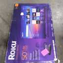 Roku Smart TV 2025  50-Inch Select Series, 4K HDR TV  RokuTV with Enhanced Voice Remote  Flat Screen LED Television with Wi-Fi for Streaming Live Local News, Sports, Family Entertainment