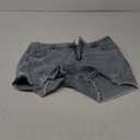 MINGALONDON Women's Denim Shorts Mid Waist Ripped Distressed (Extra Large, B-light Blue)