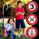 Franklin Sports Grow-with-Me Kids Baseball Batting Tee + Stand Set for Youth + Toddlers - Youth Baseball, Softball + Teeball Hitting Tee Set for Boys + Girls