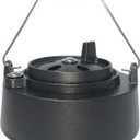 Cast Iron Cap for Big Green Egg Dual Function Metal Top, Daisy Wheel Chimney Cap for M/L/XL/XXL Big Green Egg Accessories Replacement