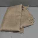 NLMUVW Natural Linen Table Cloth 6ft, Burlap Tan Tablecloth Rectangular Dining Table Cover Water Resistant for Kitchen Party Cafe, 54 x 78 Inch