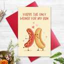 10 x Funny Valentines Day Card Gifts for Him Boyfriend Husband, Anniversary or Valentines Day Card Gift for Men Partner, You're The Only