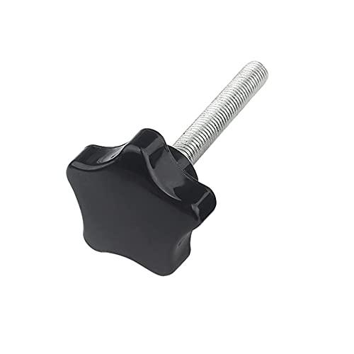 Oneyijun 4 Pcs M8 x 80mm Star Clamping Knob Grip Thumb Screw Head Diameter 38mm Knobs Nut Screws Tightening Thread Replacement Machine Handle