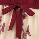 PATPAT Family Matching Outfits Dresses and Sweatshirt Fall Winter Off Shoulder Dresses and Long Sleeve Sweatshirt (XL)