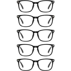CCVOO Mix & Match Reading Glasses for Women - Lightweight, Comfortable Fit, Clear Vision - Blue Light Blocking, +4.00 CCVOO Mix & Match Reading Glasses for Women - Lightweight, Comfortable Fit, Clear Vision - Blue Light Blocking, +4.00