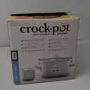 Crock-Pot 7 Quart Cook and Carry Slow Cooker with Touch Control, 4 Pre Programmed Settings, Removable Stoneware, and Locking Lid, Mushroom