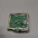 Yeaqee 50 Pcs Mini Metallic Paper Gift Bags with Handle 4x4.75x2.2'' Small Gift Bag DIY Tag Thank You Party Favor for Mother's Day Wedding Graduation Baby Shower Birthday Jewelry (Dark Green,Gold)