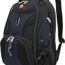 SWISSGEAR 1900 ScanSmart TSA Laptop Backpack Fits 17 Inch Laptop with RFID Protection and Tablet Pocket, Blue/Black, 19-Inch