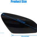 Priprilod Right Passenger Side Mirror Cap Cover Compatible With Honda Civic 2016 2017 2018 2019 2020 2021 Glossy Black #76201-TBA-A11ZF 76201-TBA-A21ZG