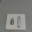 MFi Certified 256GB iPhone Photo Stick, USB Flash Drive for Photo/Video Backup, High-Speed Thumb Drive Compatible for iPhone/iPad/Android/PC (Silver)