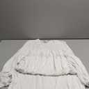 AVIIER Long Sleeve Nightgowns for Women Soft Cotton Victorian Night Gowns Ladies Sleepwear with Pockets (XX-Large, White)