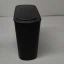 Cesun Automatic Motion Sensor Black Bathroom Trash Can with Lid, 2.6 Gallon Touchless Trash Bin, Smart Plastic Slim Garbage Can Small Wastebasket for Toilet, Office, rv, Bedroom, Living Room