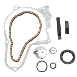 Starter Chain kit Include Oil Seal Engine stator Side Cover Paper Gasket fit for China 4-Stroke 50cc 70cc 90cc 110cc 125cc ATV