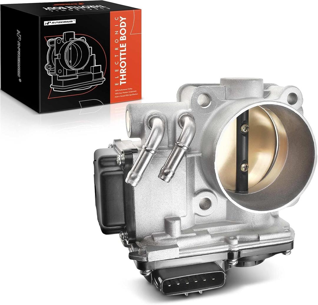 A-Premium Electronic Throttle Body Compatible with Honda CRV 2010-2014, Accord 2008-2012, Civic, Crosstour 2012-2015 & Acura TSX 2009-2014, ILX 2013-2015, 2.4L, Replace# 16400R44A02