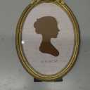 Sunlit Vintage Picture Frame 5x7 Inch, Oval Antique Photo Frames with Glass Front, Luxury Photo Display, Tabletop Wall Hanging, Gift Ideas, Golden Rose