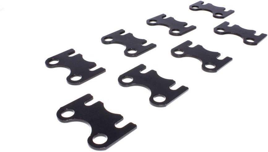 COMP Cams 4808-8 Guide Plate, Small Block Chevy Flat for 5/16 Diameter Pushrods, Black