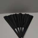 Boots on The Ground Hand Fan,Boots on The Ground Fan,Clap Fans for Line Dancing,Large Folding Hand Fan,Party,Dance Enthusiasts Gift (Black)