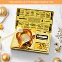 GRAM PRES High Precision Milligram Scale,50g/0.001g Digital Mini Pocket Gram Scale,Mg Scale for Weighing Powders,Jewelry, Medicine, Gem, Reloading,Gold Scale with Cal Weight, Tweezer and Tray