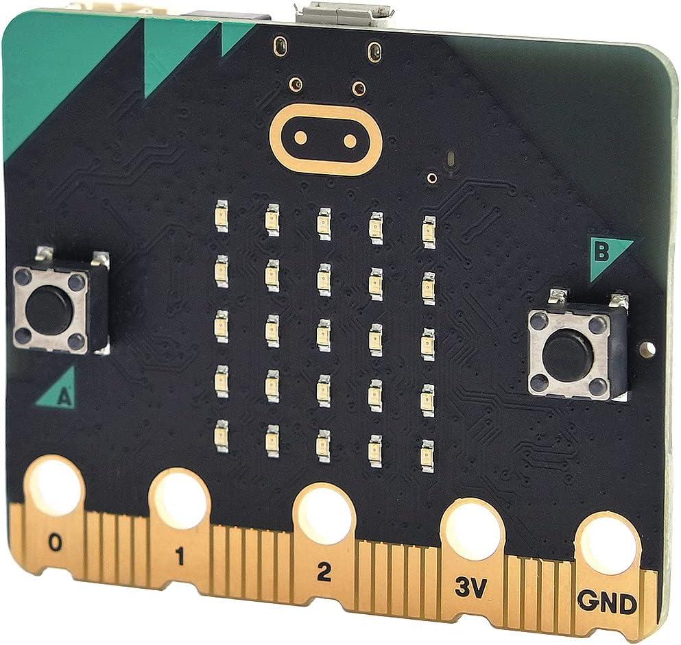 ELECFREAKS BBC Official Micro:bit V2.2 Board for Coding and Programming(not Include Micro USB Cable and Battery Holder)