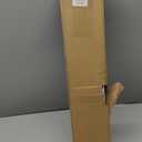 Joydeco Cordless Zebra Blinds (Pro), Dual Layer Light Control Zebra Blinds for Windows, Light-Proof Aluminum Cover, Free-Stop Roller Shades for Home & Office (White, 18" W x 48" H)