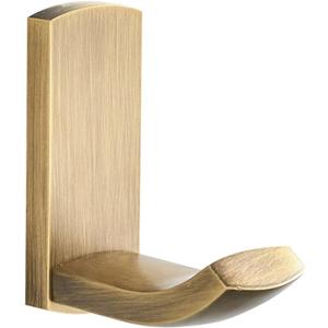 Flybath Coat Hook Brass Antique Towel Robe Hooks for Bathroom Kitchen Wall Mounted, Brushed Bronze